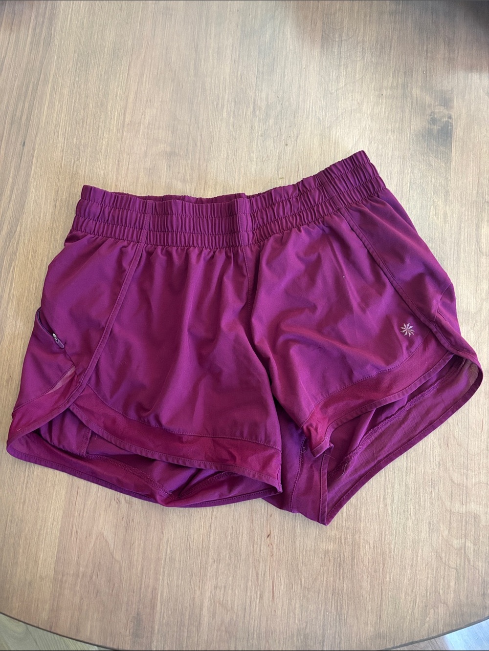 Women's Athletic Shorts in Deep Magenta Athleta